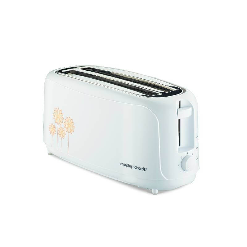 Morphy Richards AT 402 4 Slice Pop Up Toaster (White)
