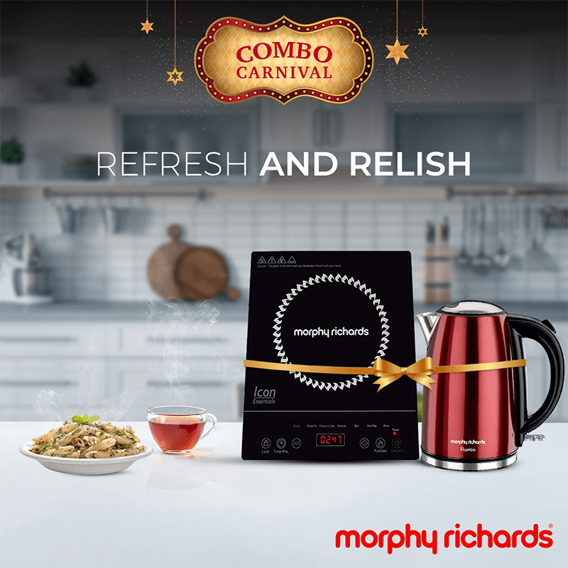 Combo carnival Electric Kettle and Induction Cooker