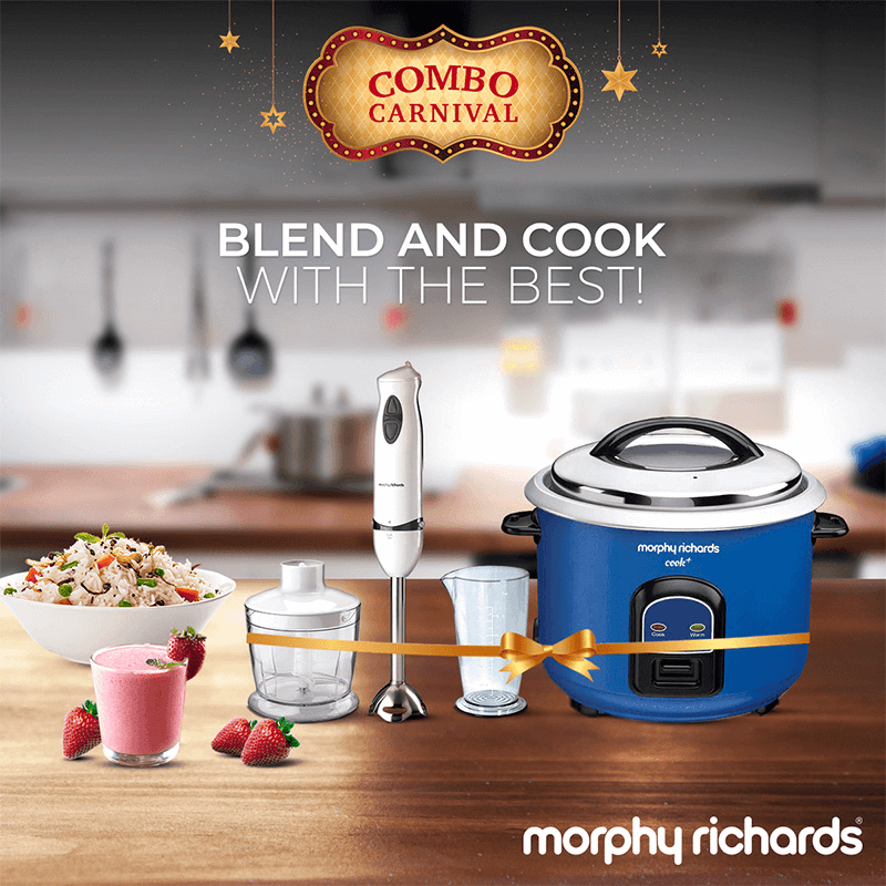 Combo carnival Electric Cooker and Hand Blender